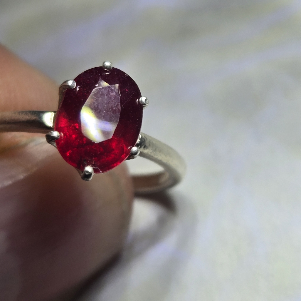 Ruby Oval Ring